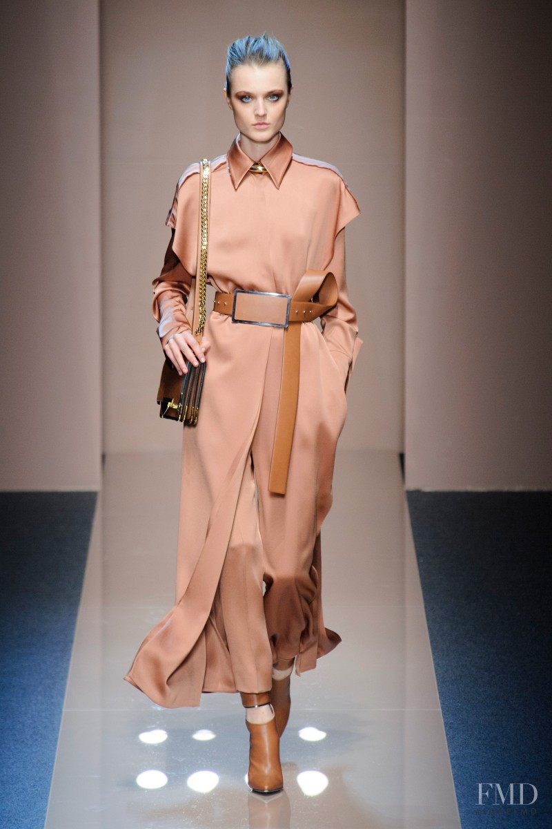 Lieve Dannau featured in  the Gianfranco Ferré fashion show for Autumn/Winter 2013