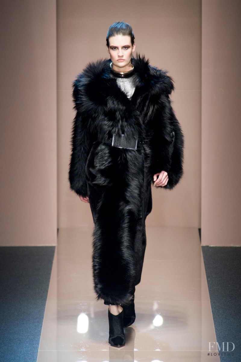 Maria Bradley featured in  the Gianfranco Ferré fashion show for Autumn/Winter 2013