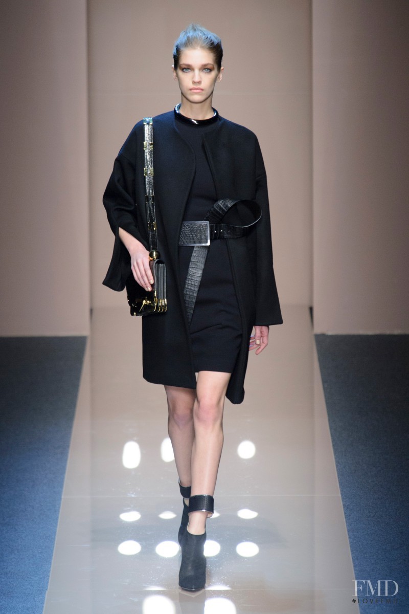 Samantha Gradoville featured in  the Gianfranco Ferré fashion show for Autumn/Winter 2013