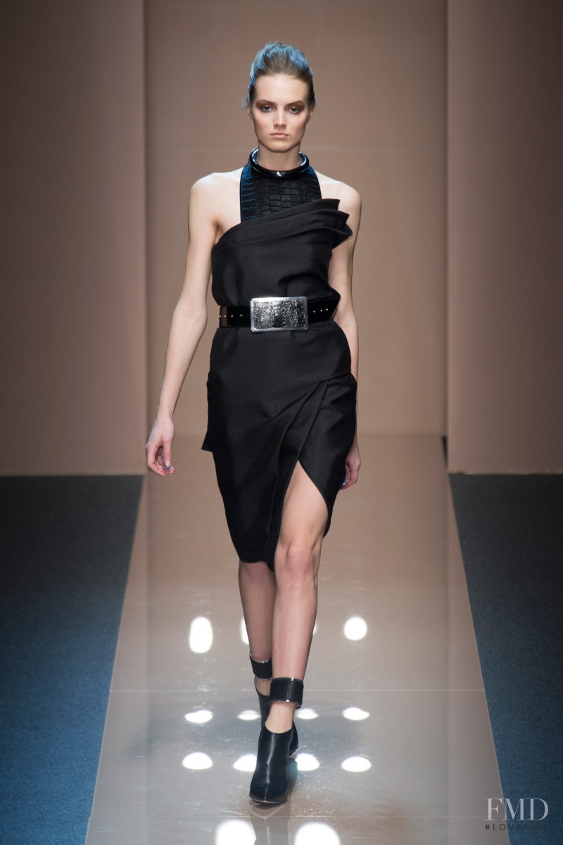 Agne Konciute featured in  the Gianfranco Ferré fashion show for Autumn/Winter 2013