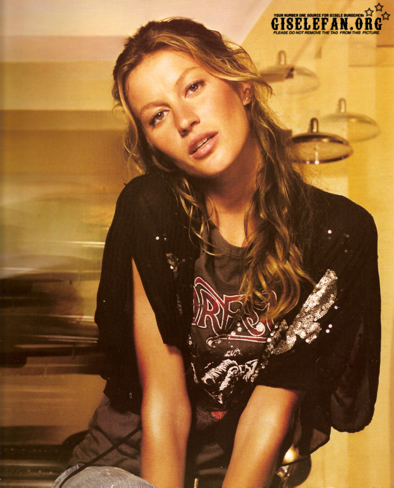 Gisele Bundchen featured in  the Colcci advertisement for Spring/Summer 2005
