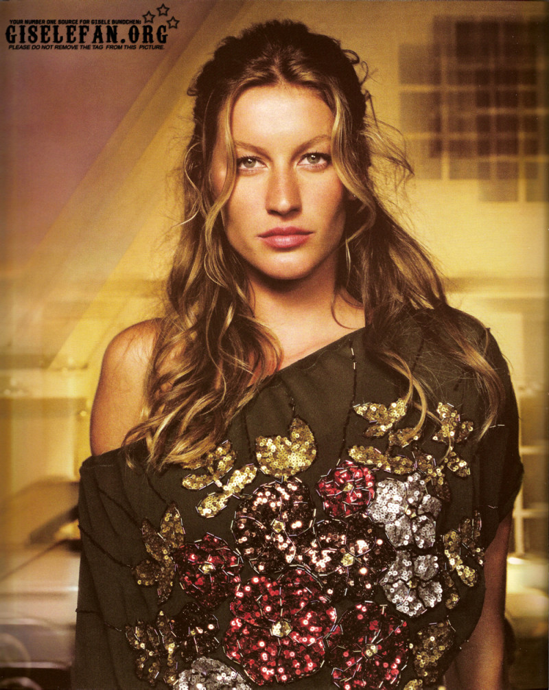 Gisele Bundchen featured in  the Colcci advertisement for Spring/Summer 2005