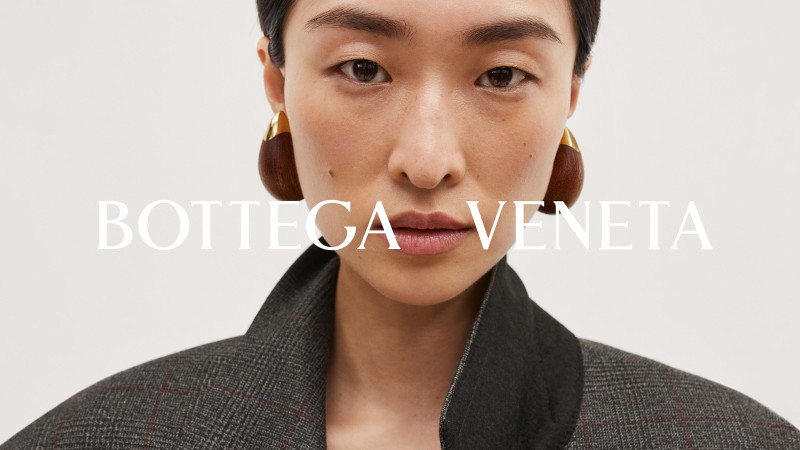 Chu Wong featured in  the Bottega Veneta advertisement for Resort 2024