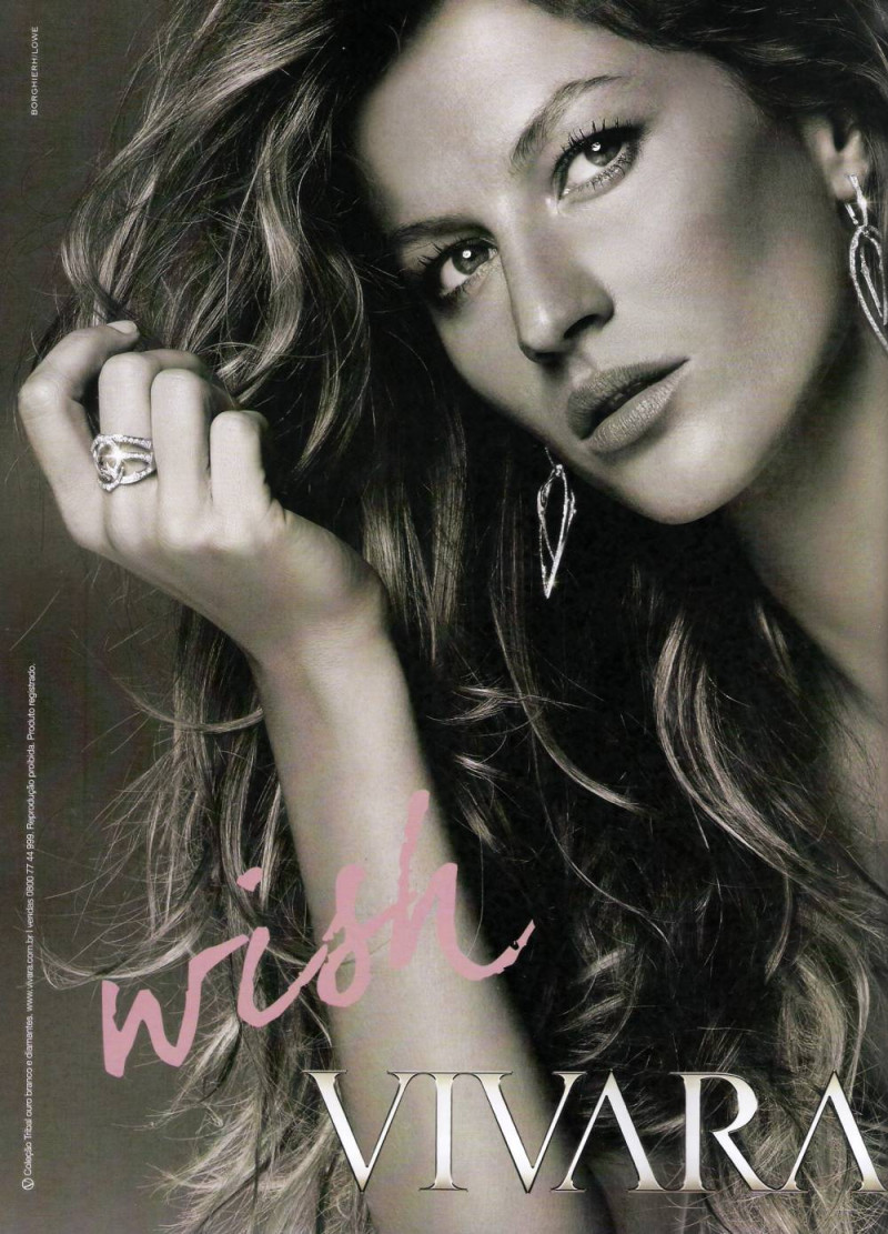 Gisele Bundchen featured in  the Vivara advertisement for Spring/Summer 2008