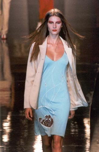Gisele Bundchen featured in  the Zoomp fashion show for Spring/Summer 1997