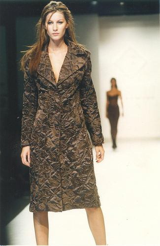 Gisele Bundchen featured in  the Forum fashion show for Autumn/Winter 1997