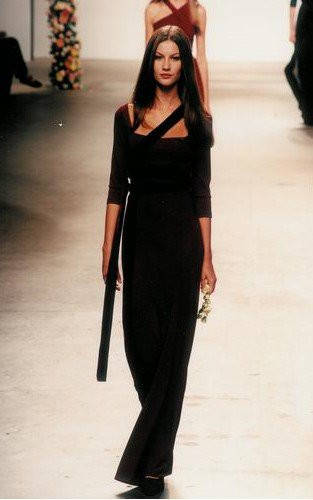 Gisele Bundchen featured in  the Gloria Coelho fashion show for Autumn/Winter 1997