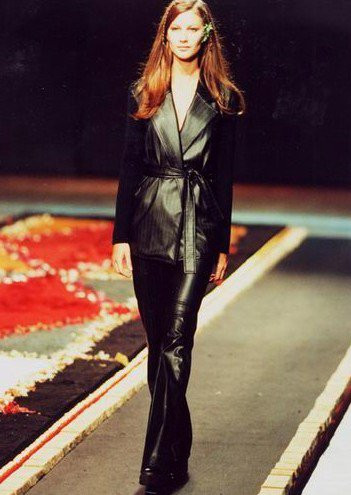 Gisele Bundchen featured in  the Patachou fashion show for Autumn/Winter 1997