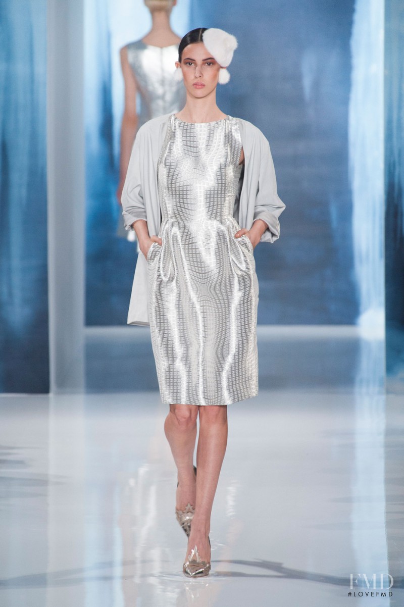 Ruby Aldridge featured in  the Valentin Yudashkin fashion show for Autumn/Winter 2013