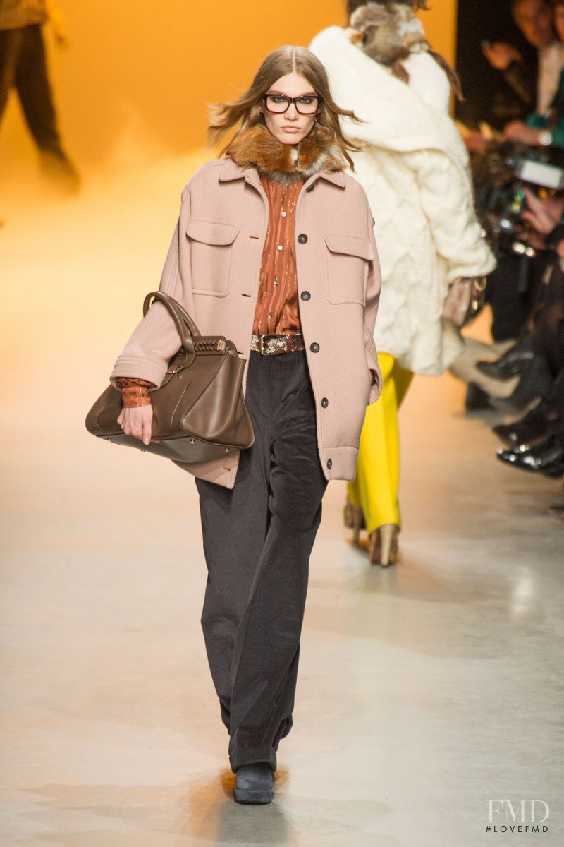 Irina Nikolaeva featured in  the Paul et Joe fashion show for Autumn/Winter 2013