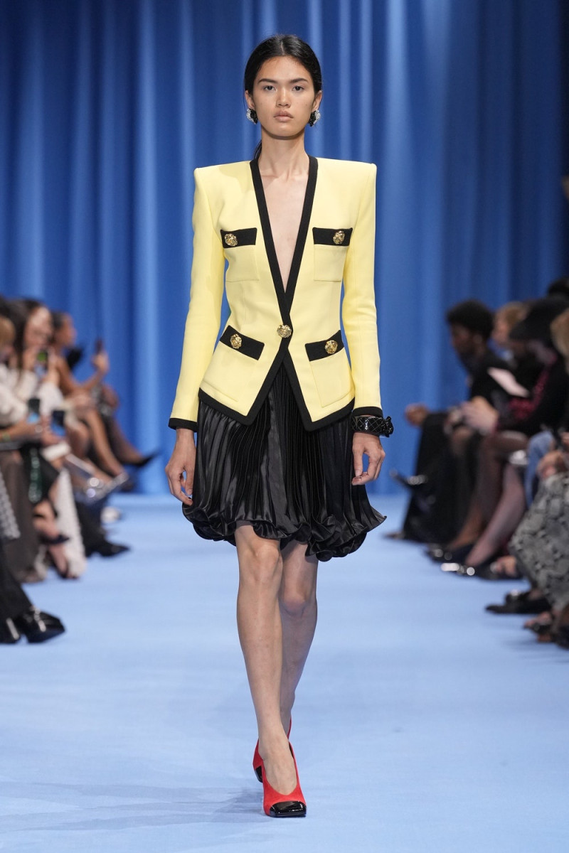 Balmain fashion show for Spring/Summer 2024