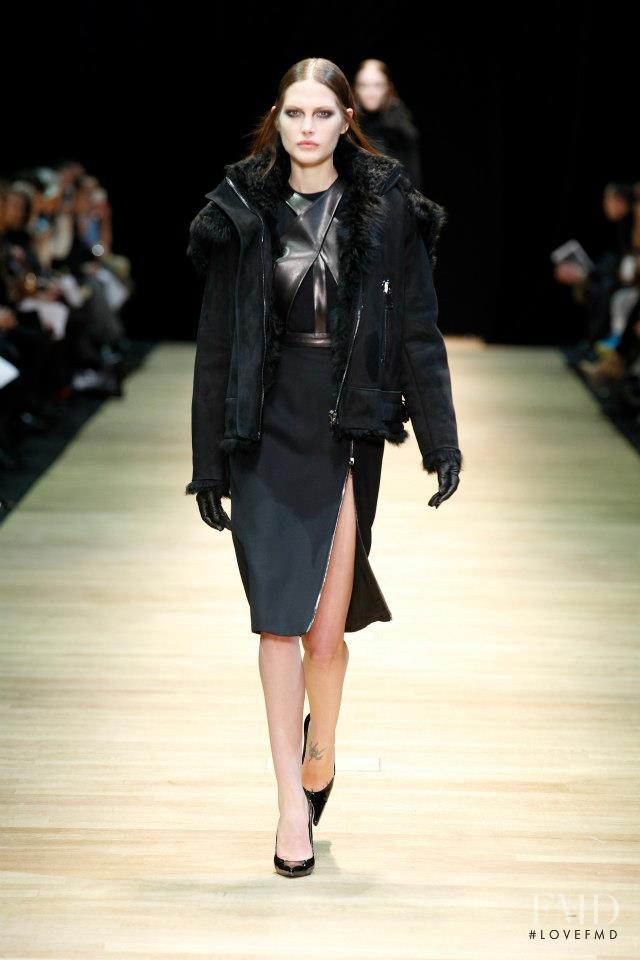 Catherine McNeil featured in  the Guy Laroche fashion show for Autumn/Winter 2013