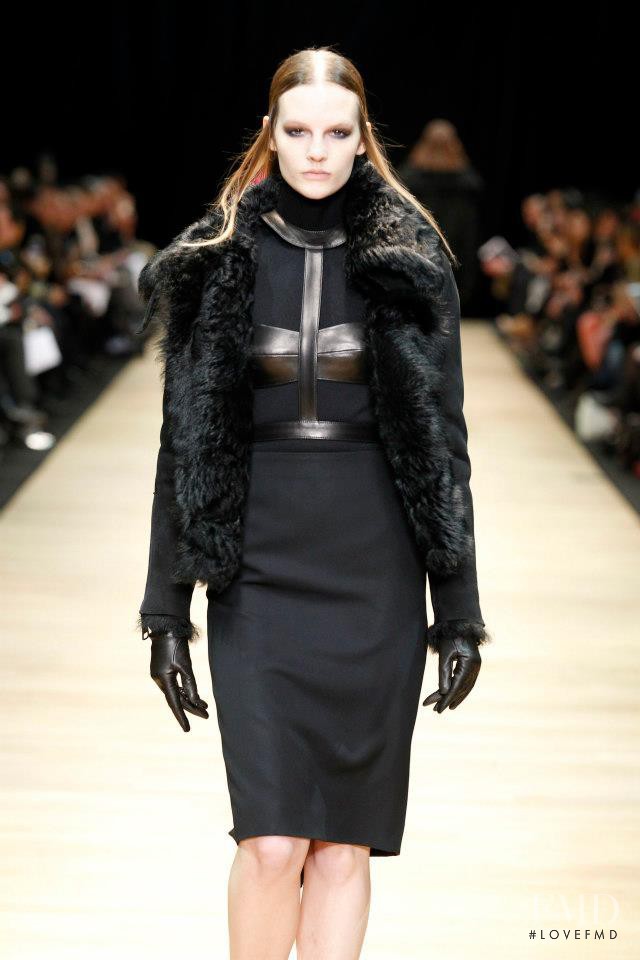 Sara Blomqvist featured in  the Guy Laroche fashion show for Autumn/Winter 2013