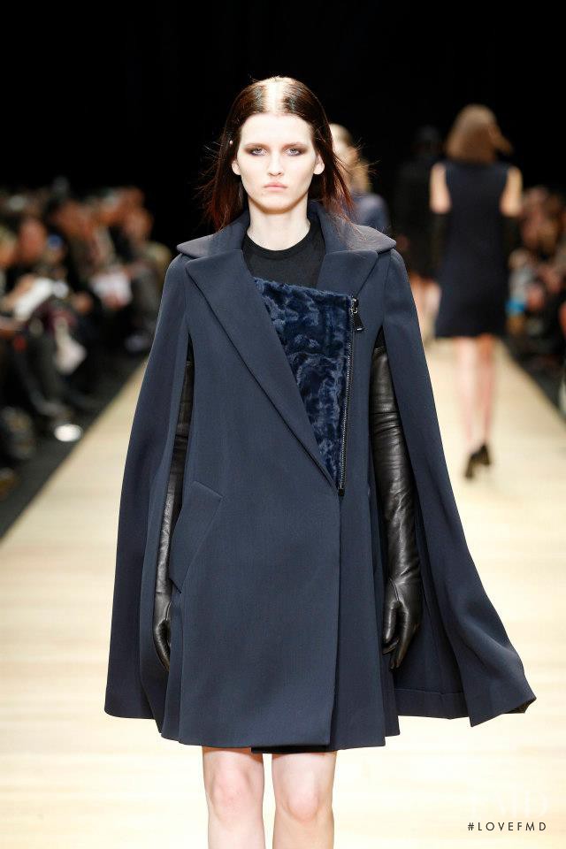 Katlin Aas featured in  the Guy Laroche fashion show for Autumn/Winter 2013