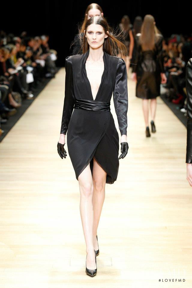 Marie Piovesan featured in  the Guy Laroche fashion show for Autumn/Winter 2013