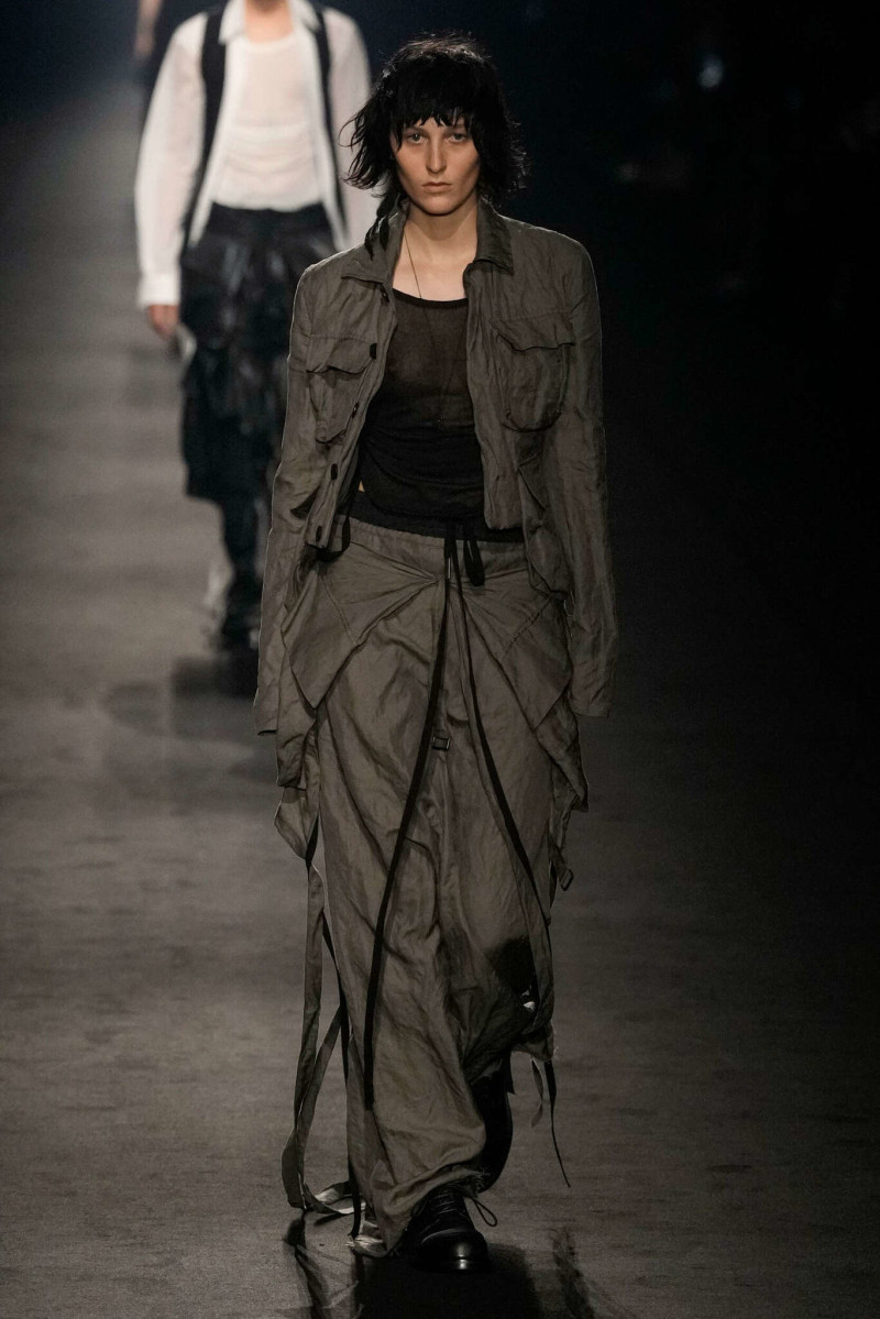 Ann Demeulemeester fashion show for Spring/Summer 2024