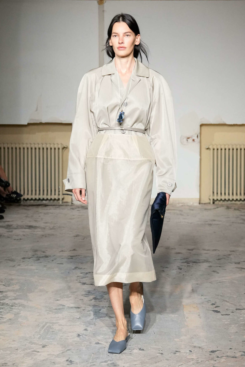 Amanda Murphy featured in  the Carven fashion show for Spring/Summer 2024