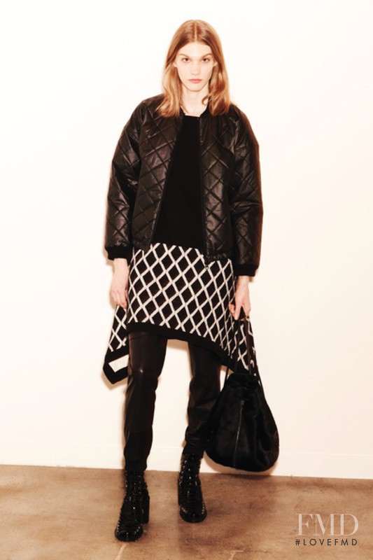 Irina Nikolaeva featured in  the Elizabeth & James fashion show for Autumn/Winter 2013