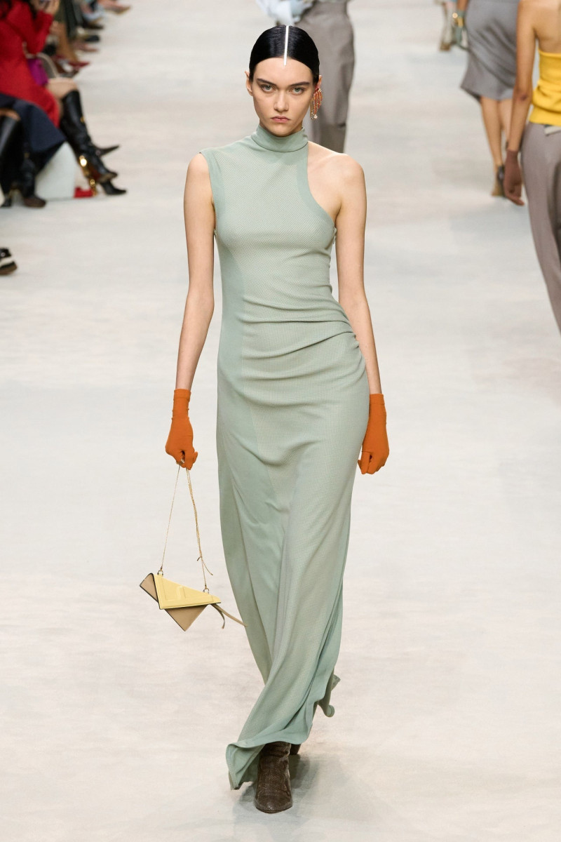 Sofia Steinberg featured in  the Fendi fashion show for Spring/Summer 2024