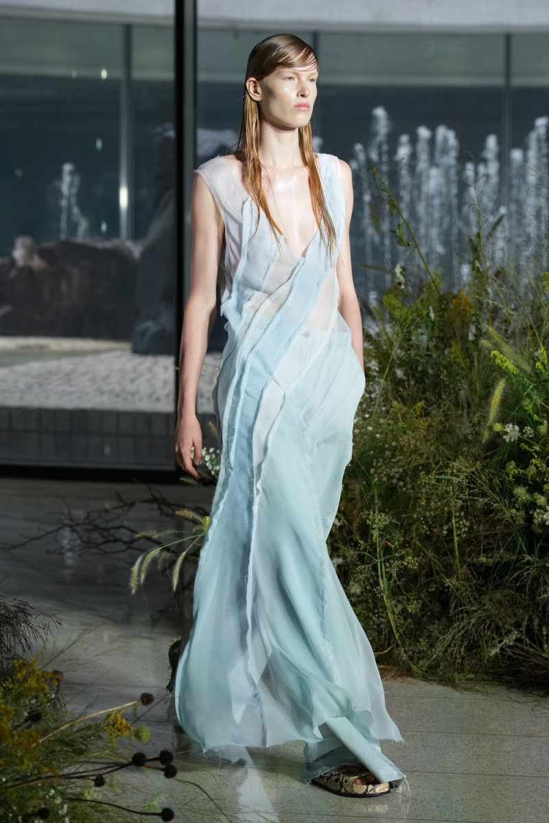 Leanne de Haan featured in  the Jason Wu fashion show for Spring/Summer 2024