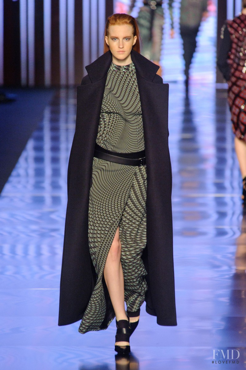 Magdalena Jasek featured in  the Etro fashion show for Autumn/Winter 2013