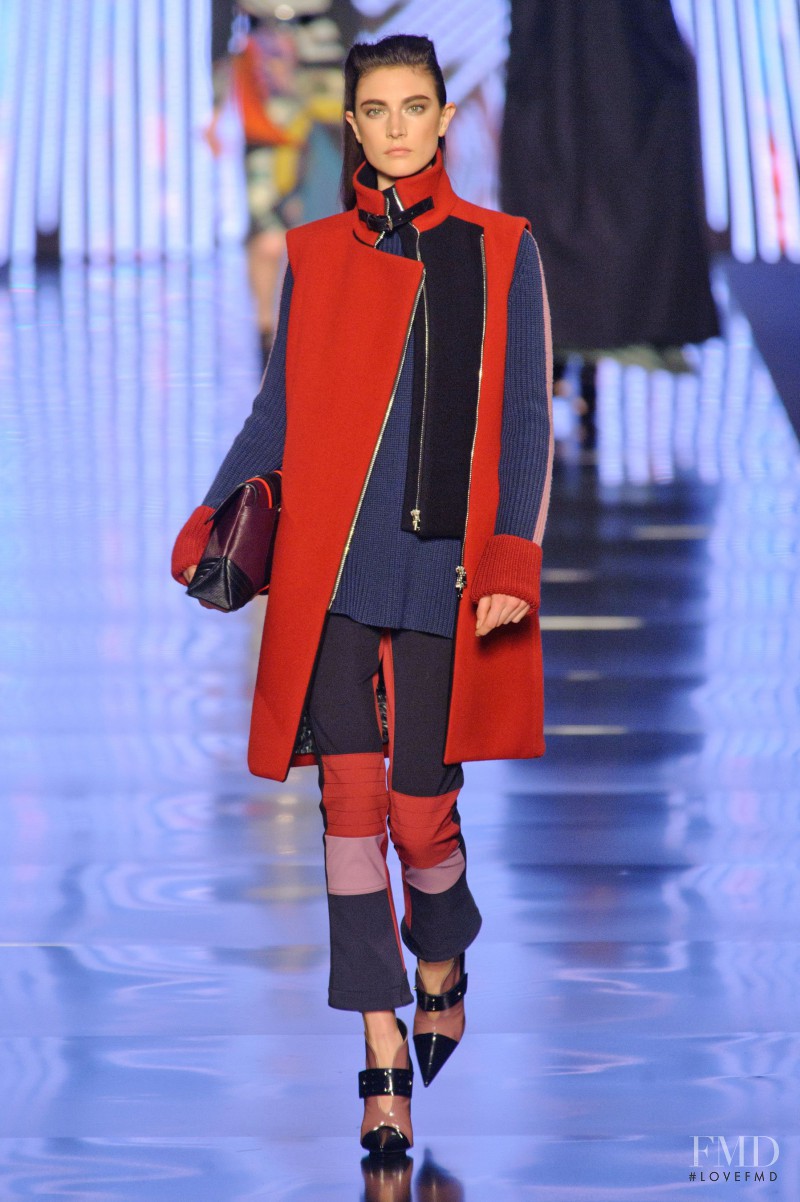 Jacquelyn Jablonski featured in  the Etro fashion show for Autumn/Winter 2013