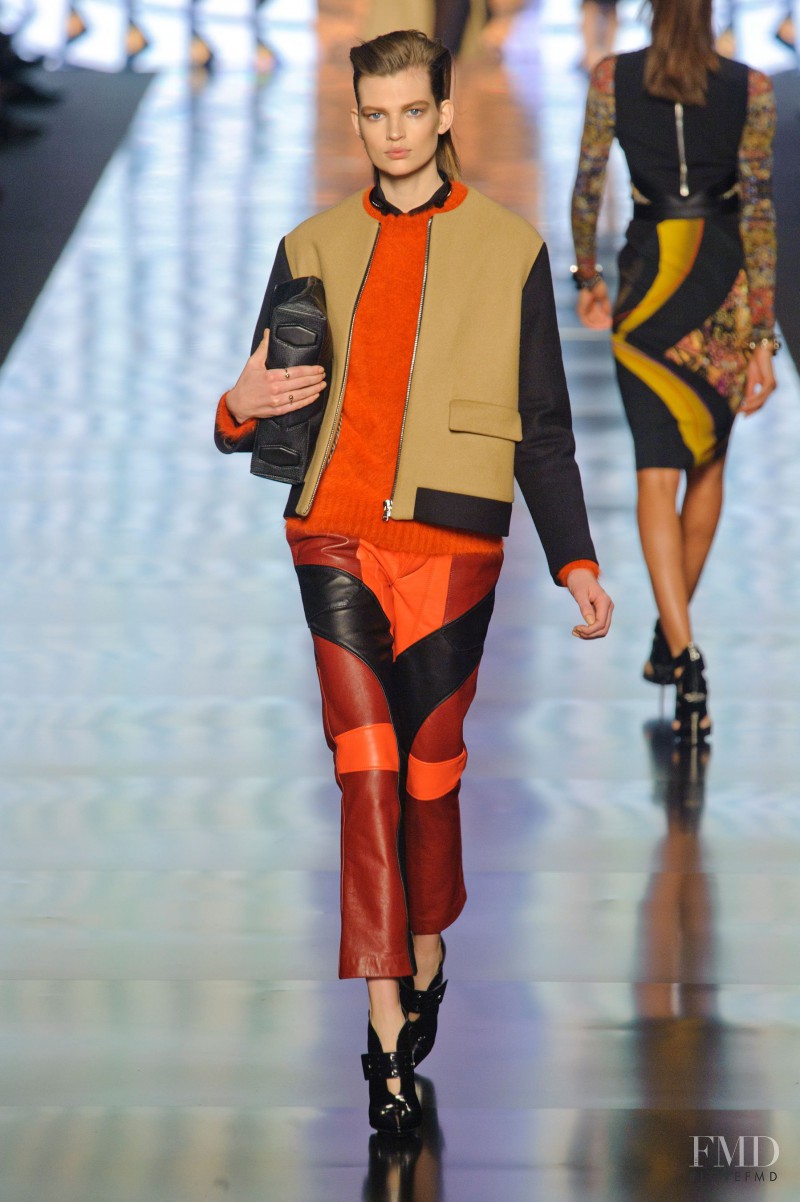 Bette Franke featured in  the Etro fashion show for Autumn/Winter 2013