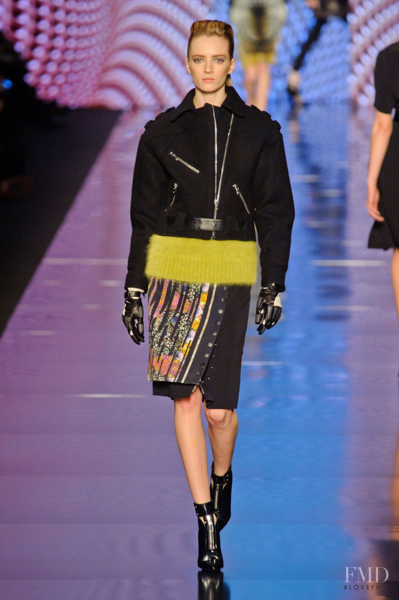 Daria Strokous featured in  the Etro fashion show for Autumn/Winter 2013