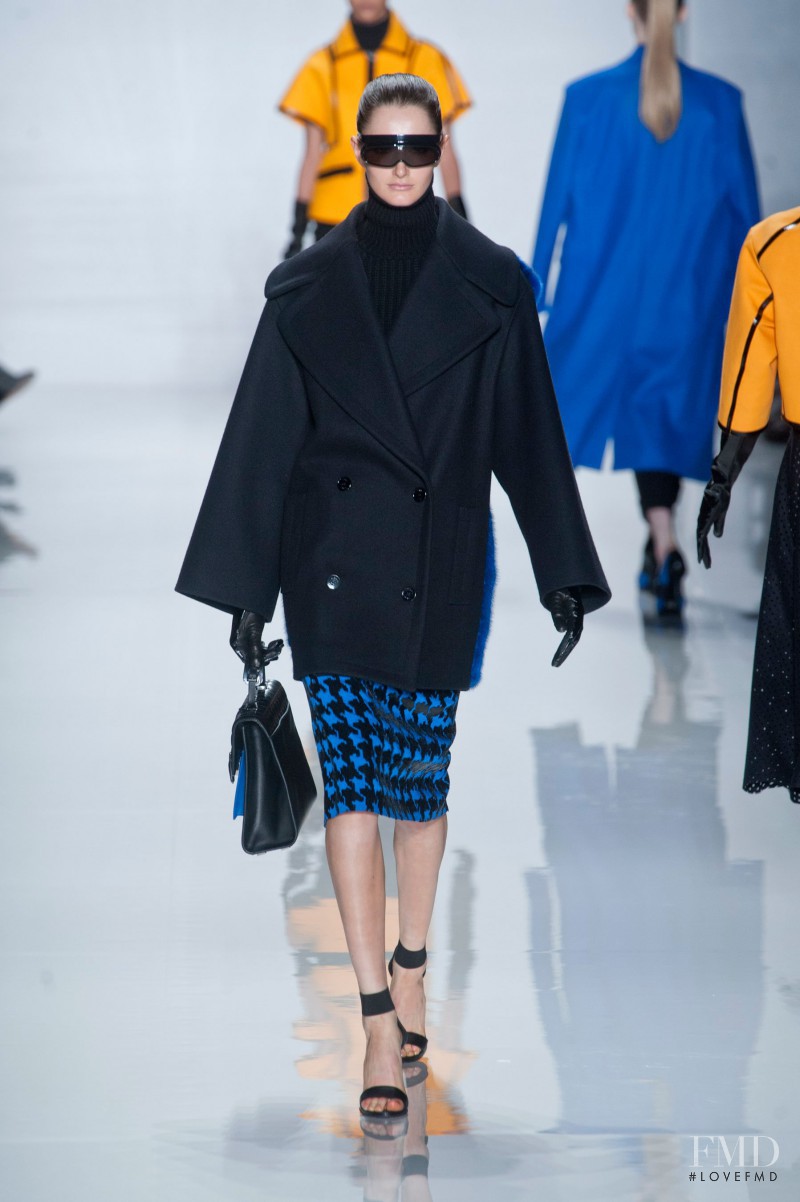 Mackenzie Drazan featured in  the Michael Kors Collection fashion show for Autumn/Winter 2013