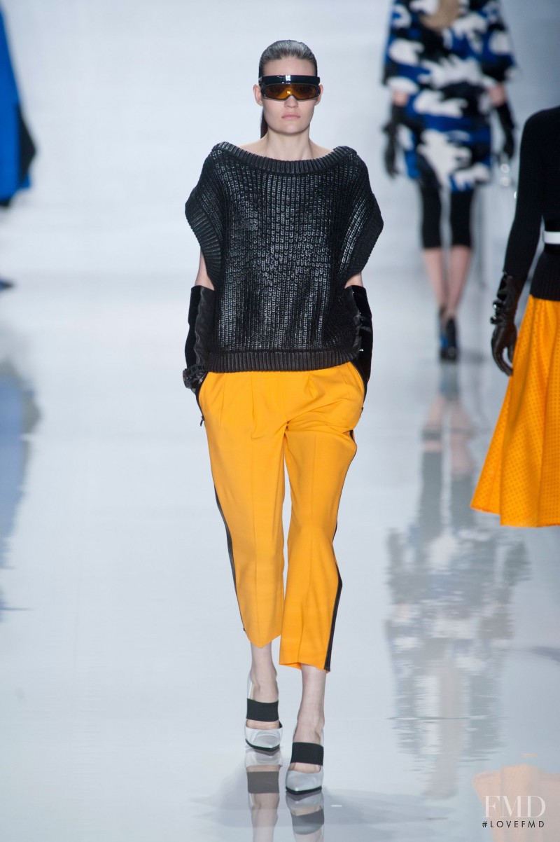 Maria Bradley featured in  the Michael Kors Collection fashion show for Autumn/Winter 2013