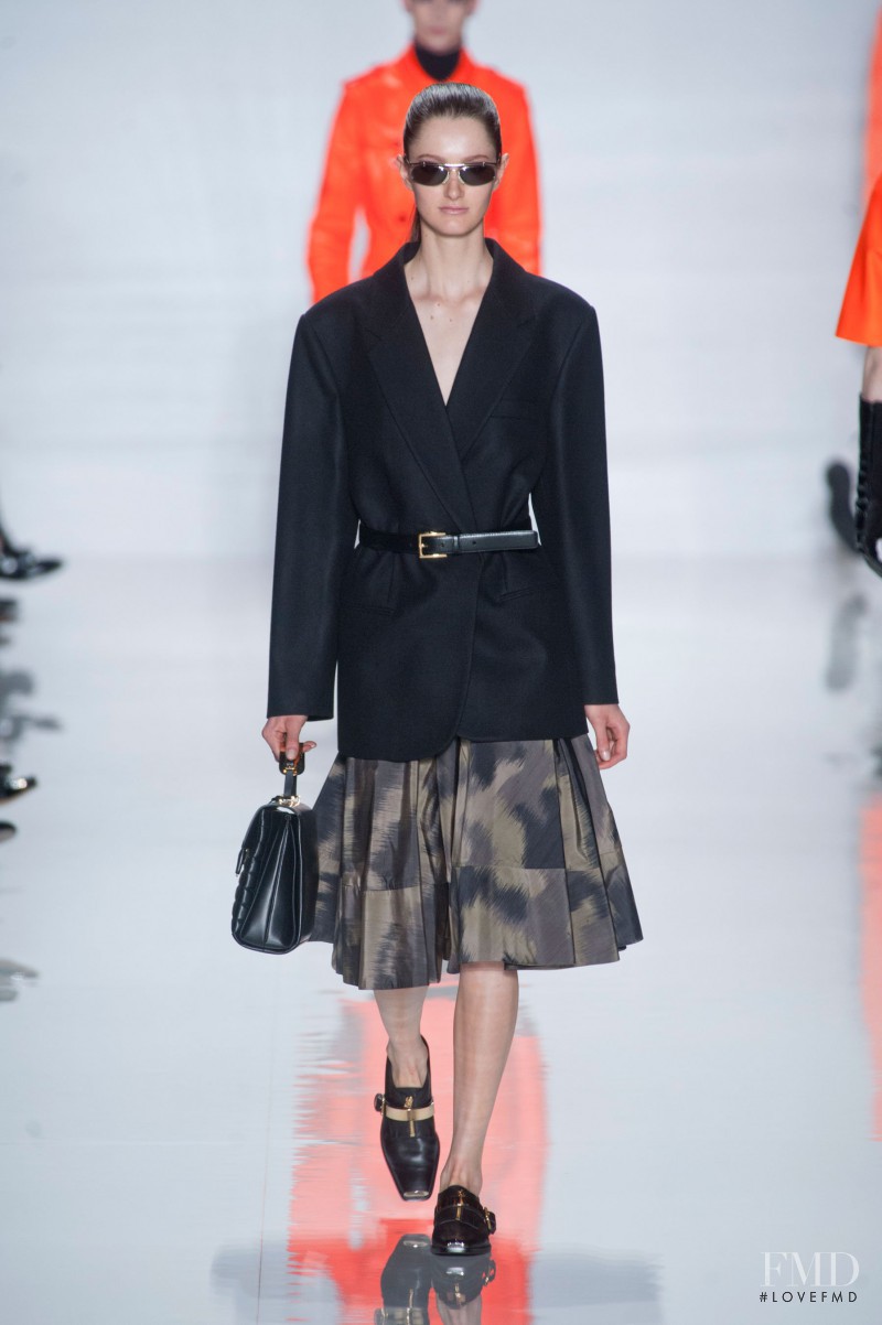 Mackenzie Drazan featured in  the Michael Kors Collection fashion show for Autumn/Winter 2013