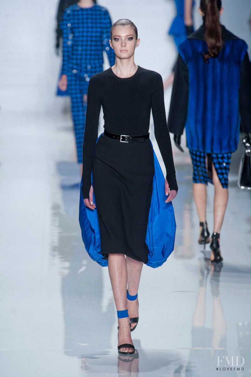 Sigrid Agren featured in  the Michael Kors Collection fashion show for Autumn/Winter 2013