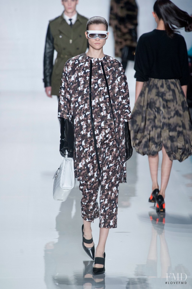 Kasia Struss featured in  the Michael Kors Collection fashion show for Autumn/Winter 2013