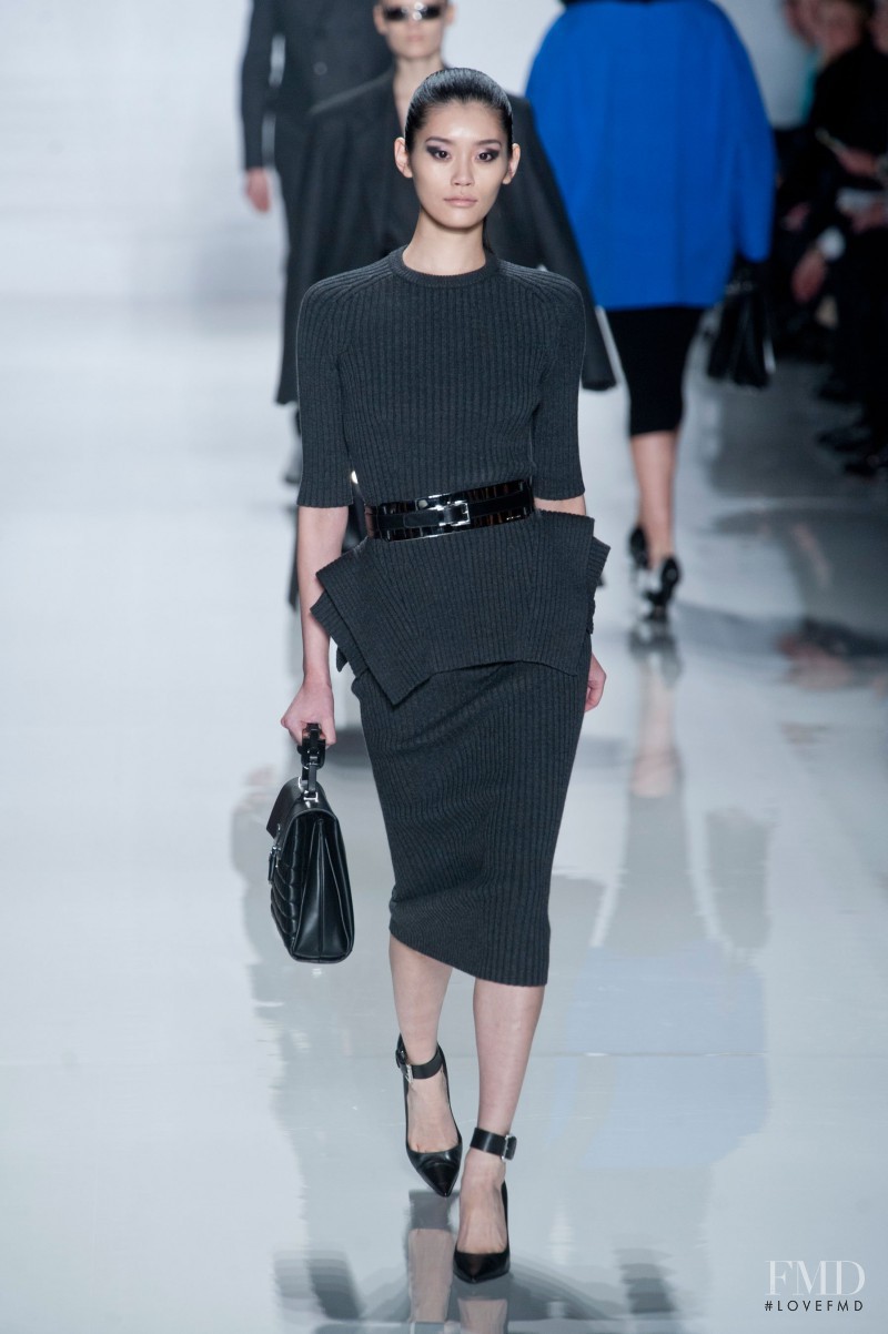 Ming Xi featured in  the Michael Kors Collection fashion show for Autumn/Winter 2013