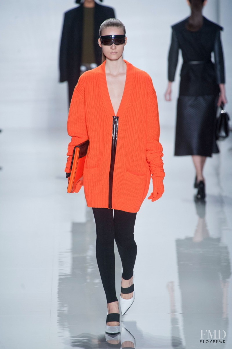Tilda Lindstam featured in  the Michael Kors Collection fashion show for Autumn/Winter 2013