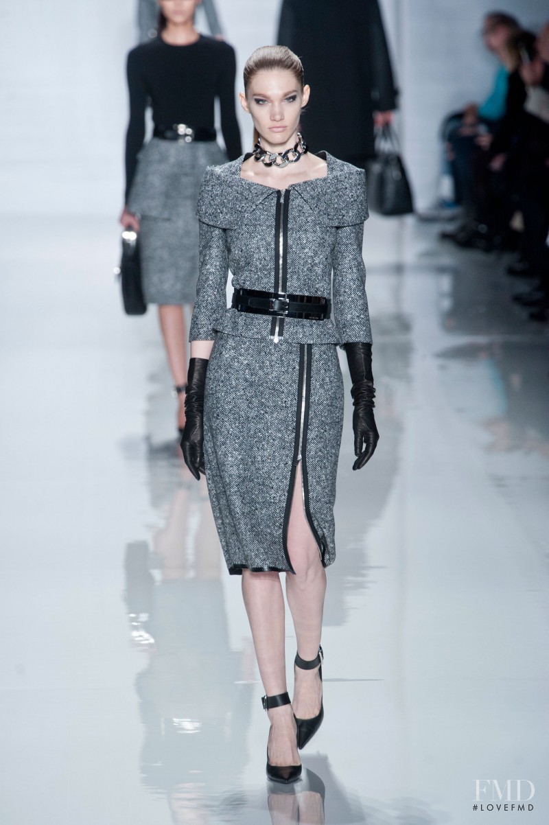 Irina Nikolaeva featured in  the Michael Kors Collection fashion show for Autumn/Winter 2013