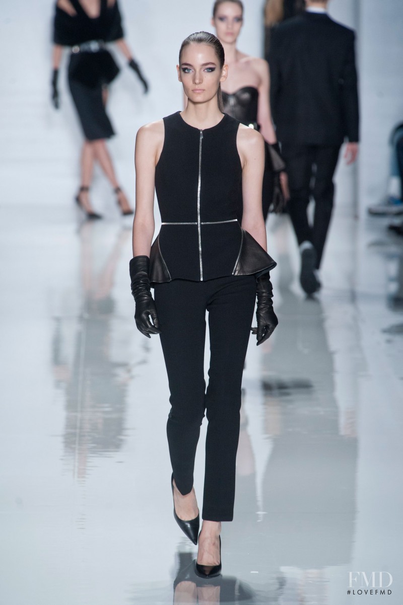Zuzanna Bijoch featured in  the Michael Kors Collection fashion show for Autumn/Winter 2013
