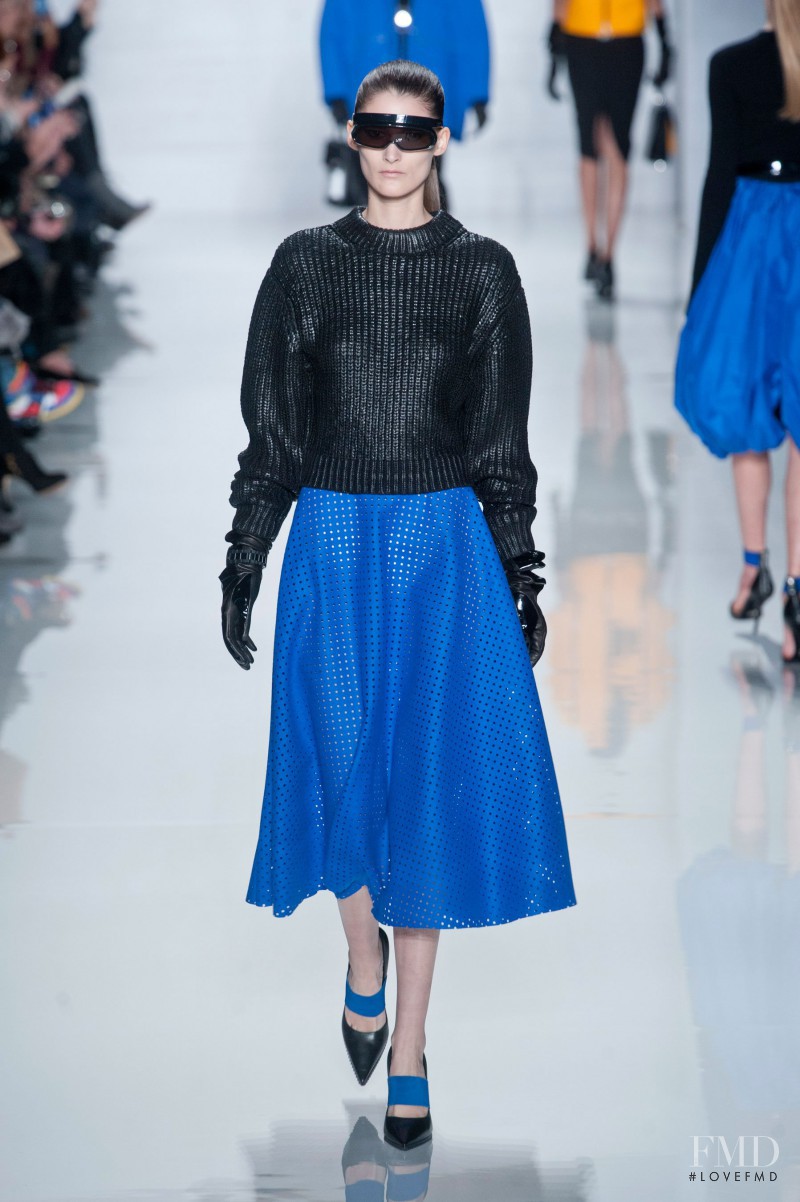 Marie Piovesan featured in  the Michael Kors Collection fashion show for Autumn/Winter 2013