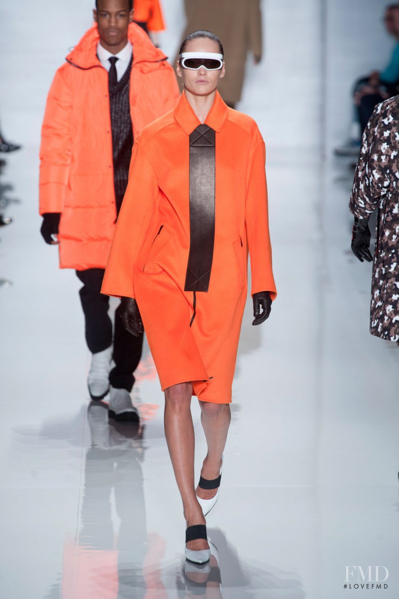 Karmen Pedaru featured in  the Michael Kors Collection fashion show for Autumn/Winter 2013