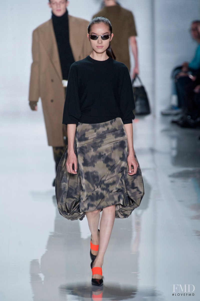Fei Fei Sun featured in  the Michael Kors Collection fashion show for Autumn/Winter 2013