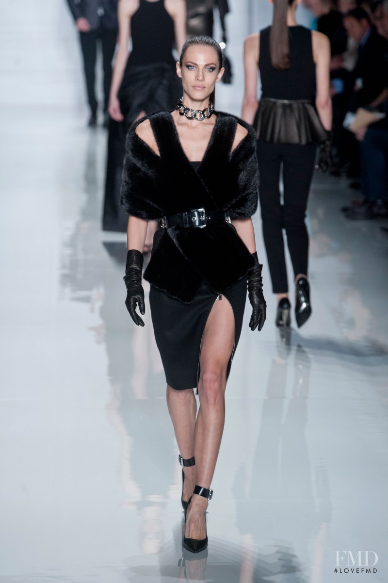 Aymeline Valade featured in  the Michael Kors Collection fashion show for Autumn/Winter 2013