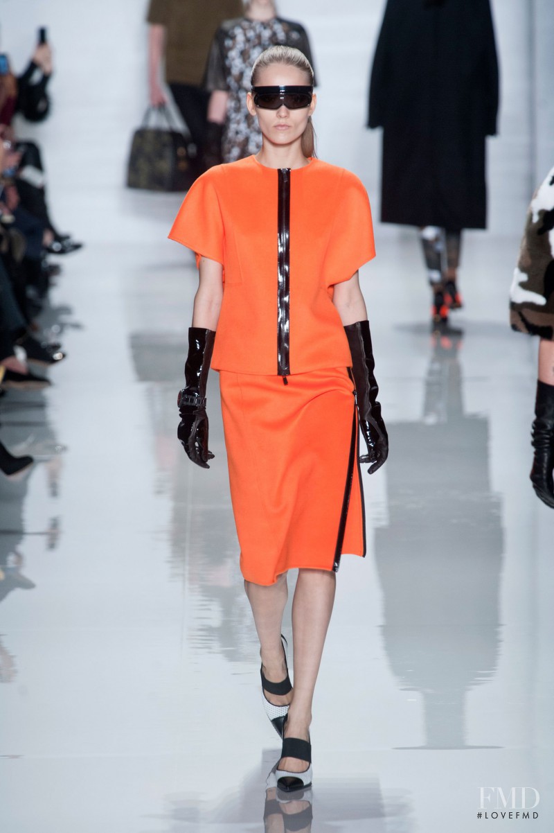 Katerina Ryabinkina featured in  the Michael Kors Collection fashion show for Autumn/Winter 2013