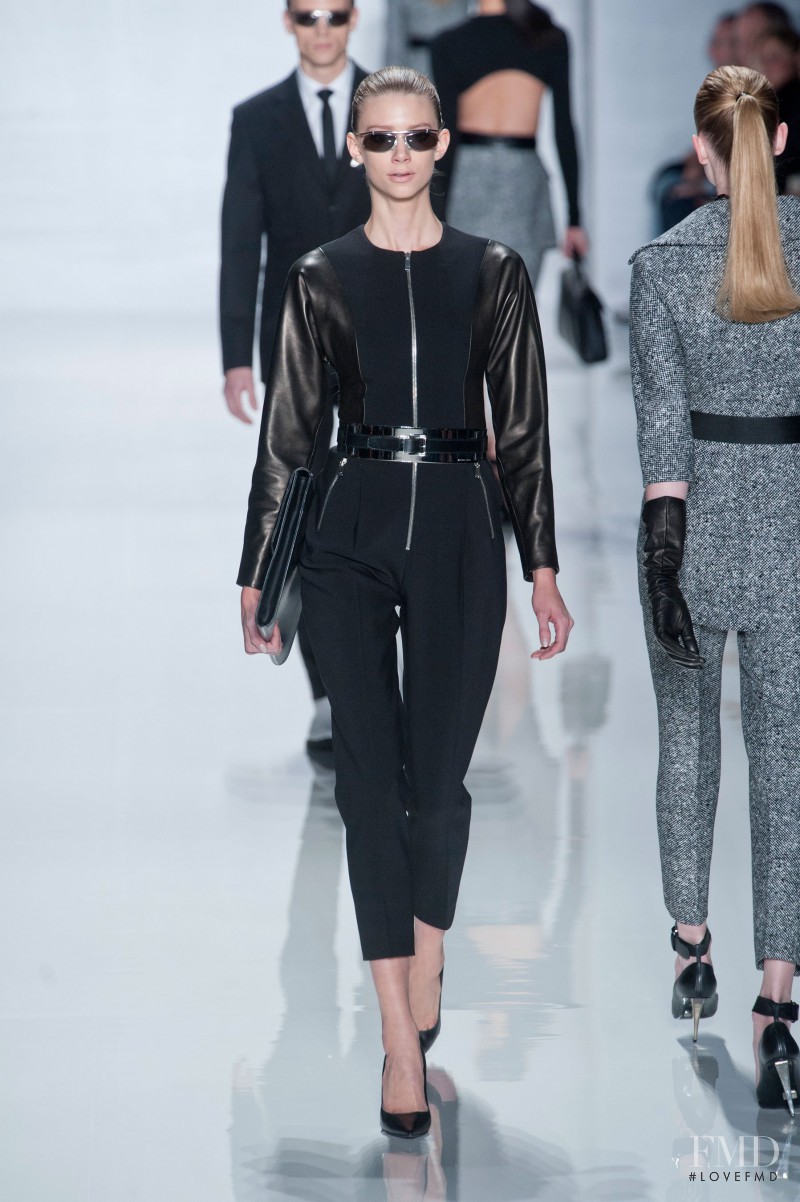 Kelli Lumi featured in  the Michael Kors Collection fashion show for Autumn/Winter 2013