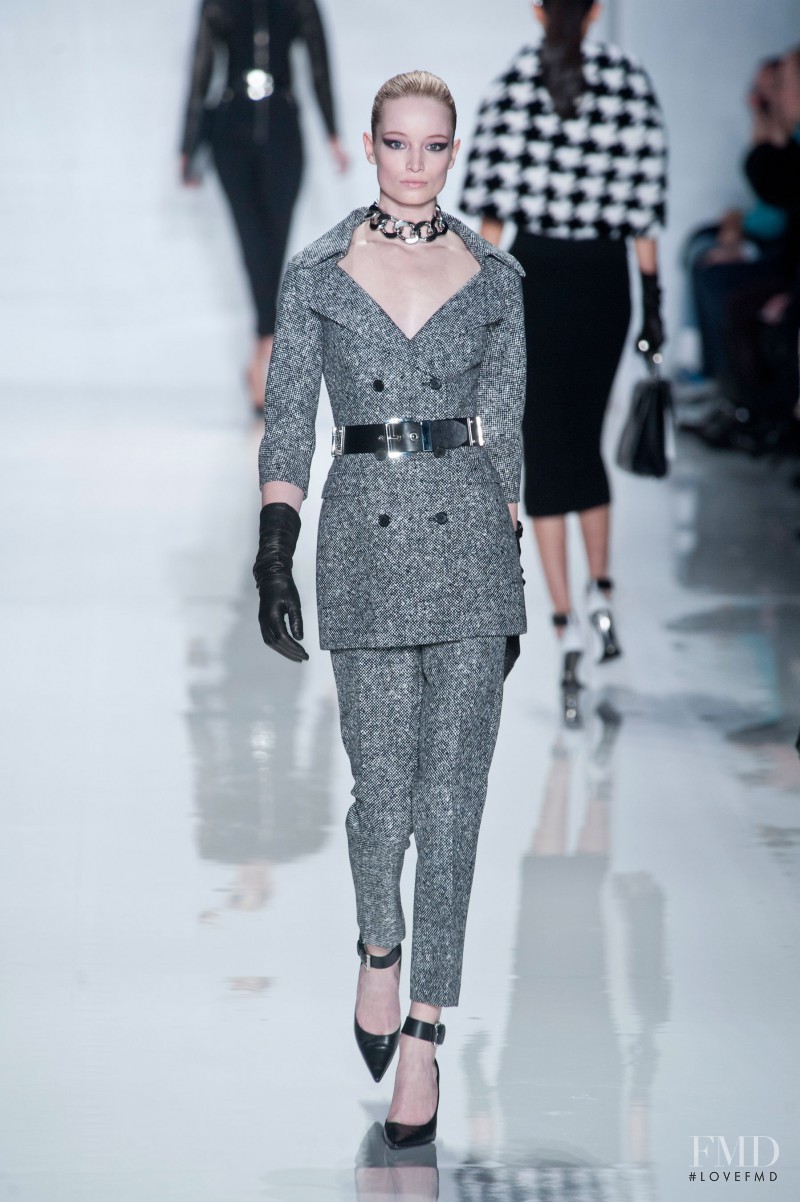Maud Welzen featured in  the Michael Kors Collection fashion show for Autumn/Winter 2013