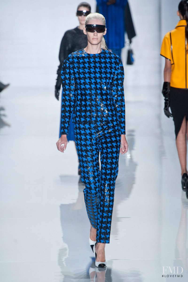 Romina Lanaro featured in  the Michael Kors Collection fashion show for Autumn/Winter 2013