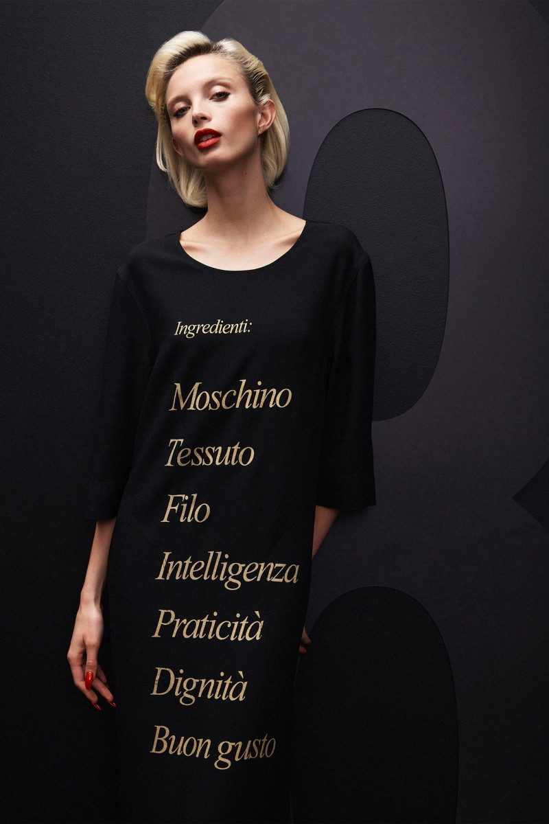 Moschino lookbook for Pre-Fall 2024