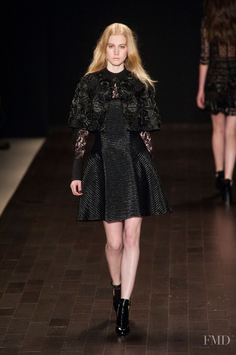 Lauren Bigelow featured in  the Jill Stuart fashion show for Autumn/Winter 2013