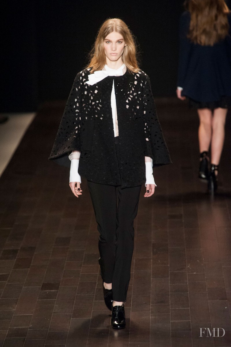 Irina Nikolaeva featured in  the Jill Stuart fashion show for Autumn/Winter 2013
