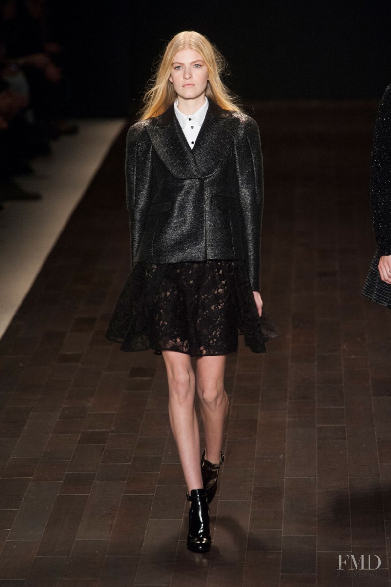 Louise Parker featured in  the Jill Stuart fashion show for Autumn/Winter 2013