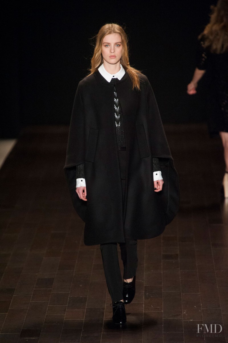 Julia Frauche featured in  the Jill Stuart fashion show for Autumn/Winter 2013